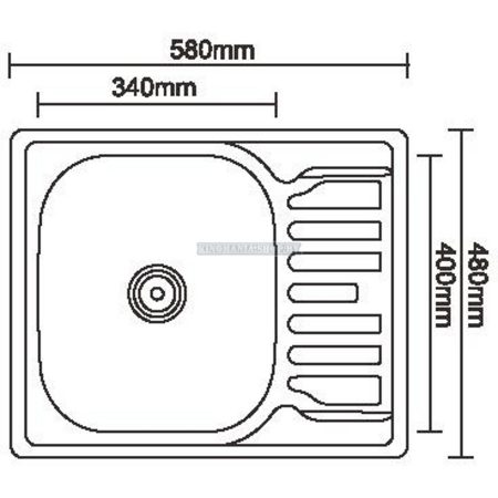 Врезная мойка L95848_