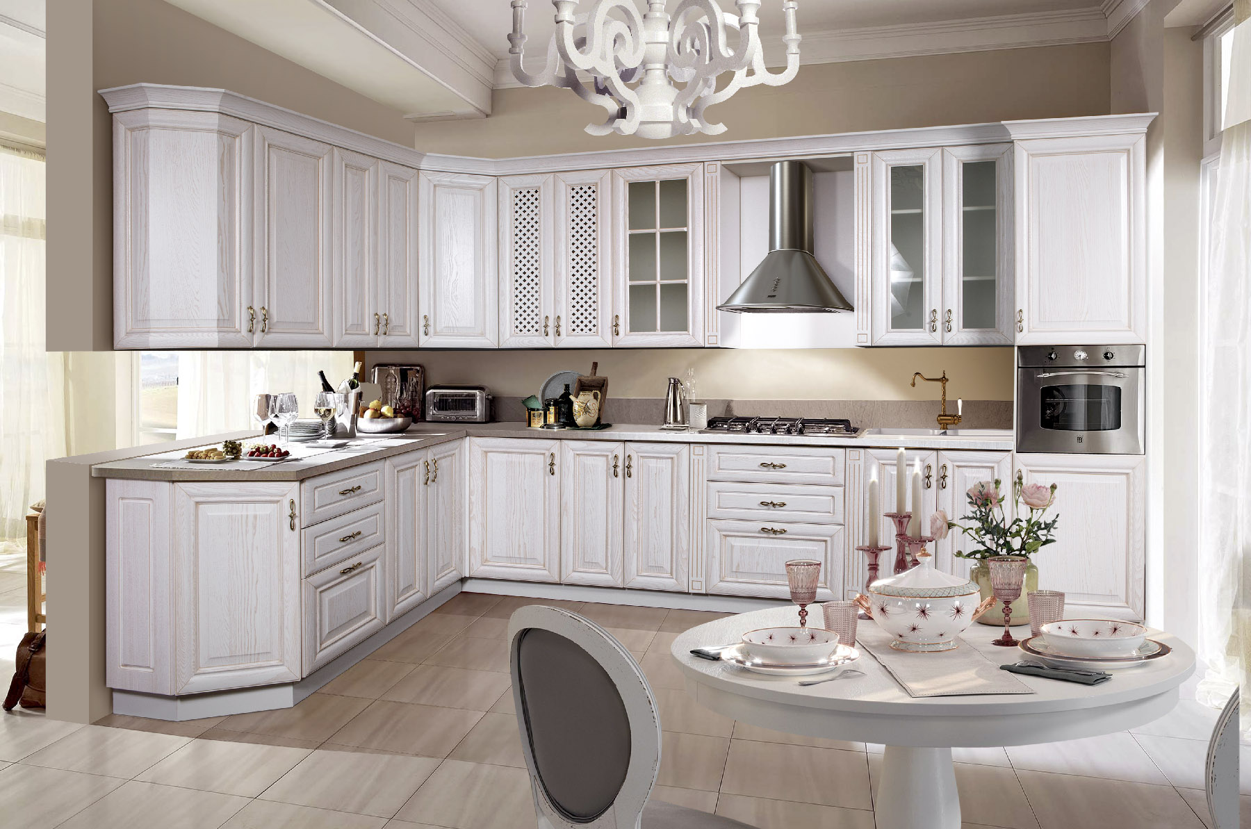 Модульная коллекция мебели для кухни