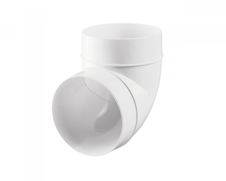 Колено 90° для круглых каналов