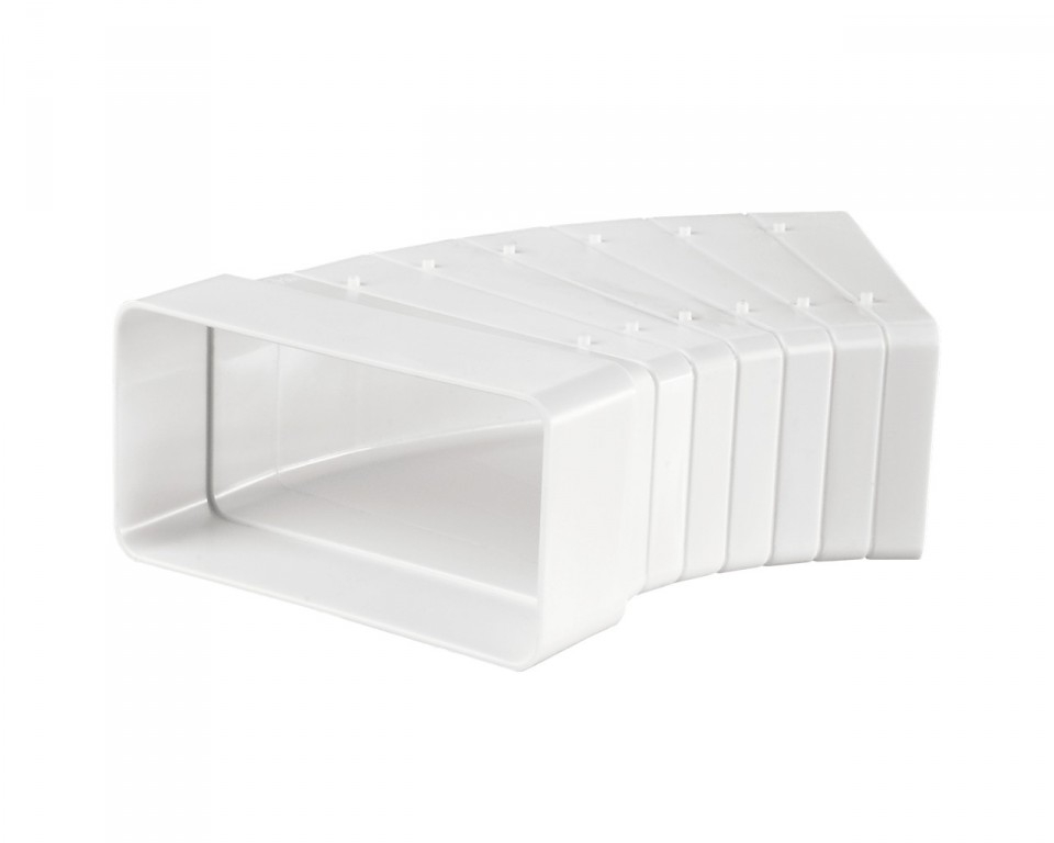 Универсальный угловой соединитель для плоских каналов