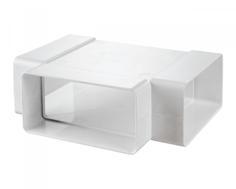 Тройник для плоских каналов