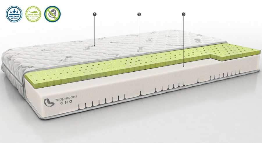 Беспружинный матрас Concept 01