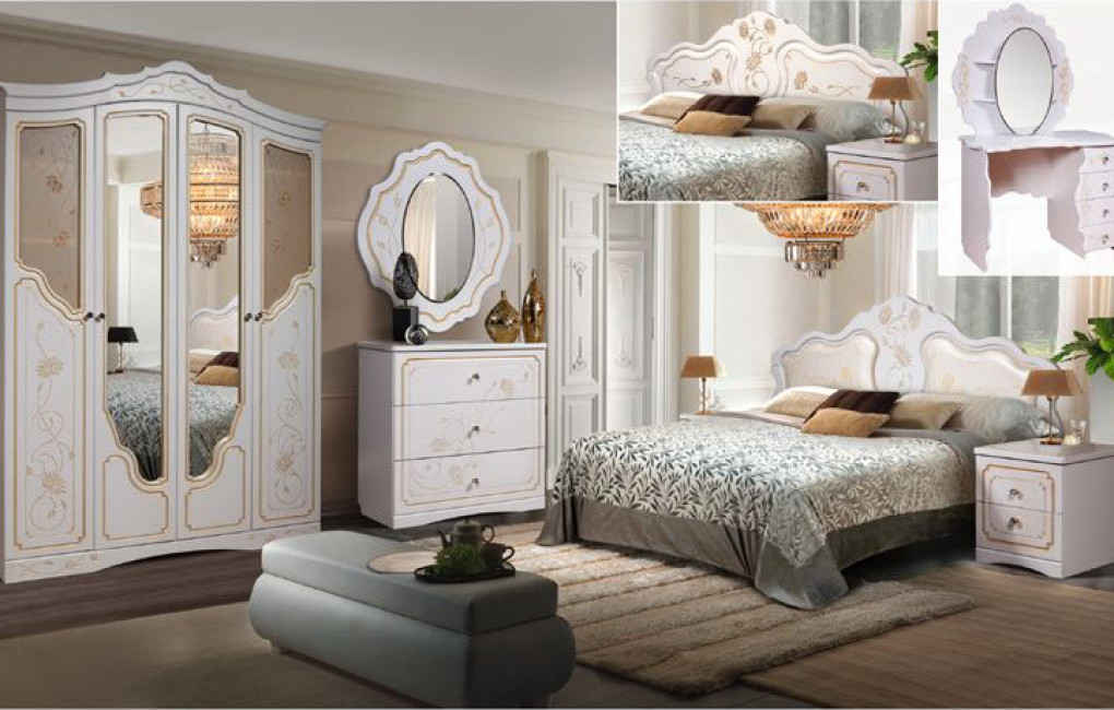 Спальня «Мелани 1», «Мелани 2» КМК 0434-01, КМК 0434-02