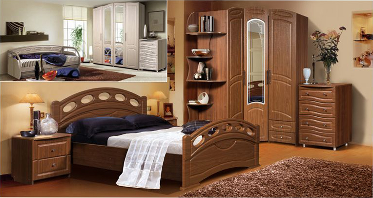 Спальня «Клеопатра» КМК 0320