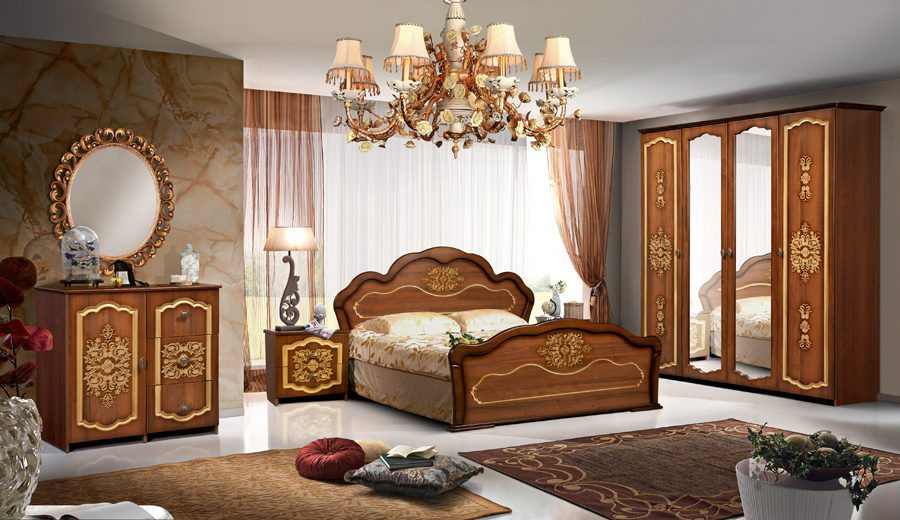 Спальня «Камелия» КМК 0468