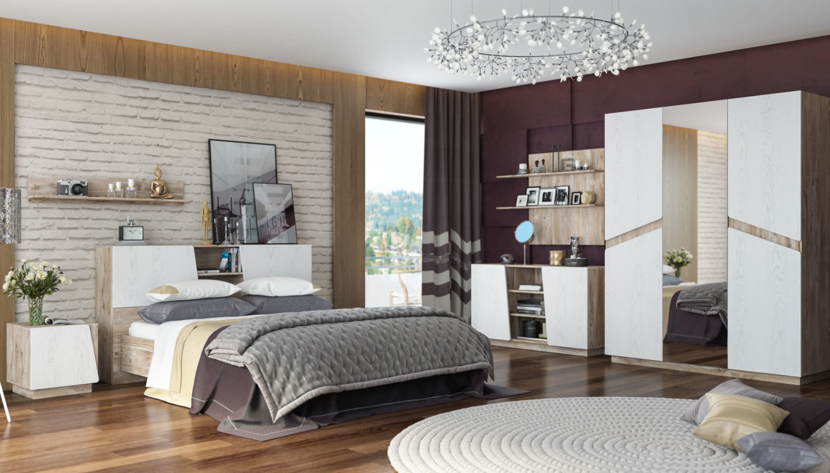 Спальня «Лайт» КМК 0551